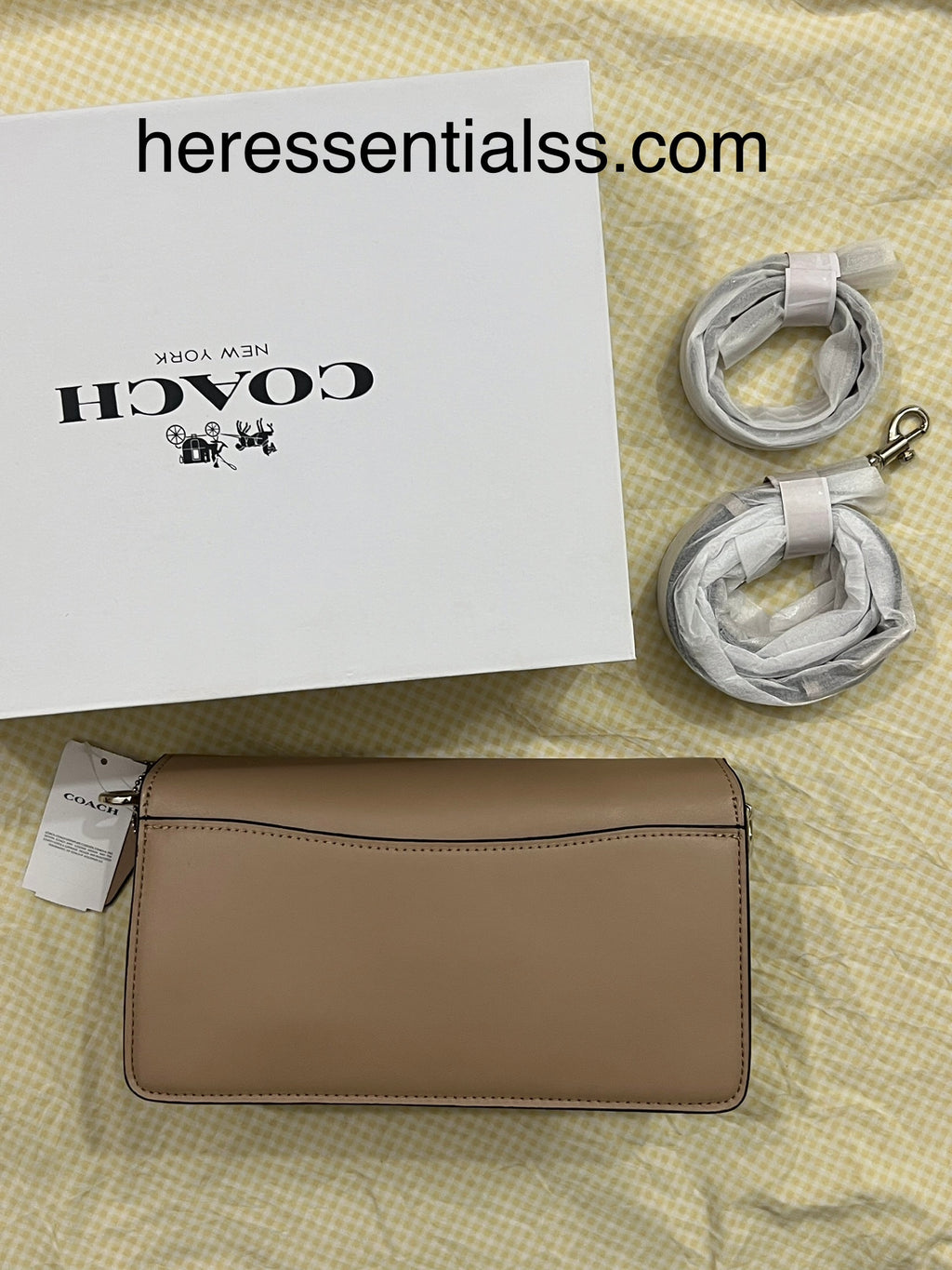 TUAPE COACH TAB 26 BAG (WITH STRAPS & BOX)