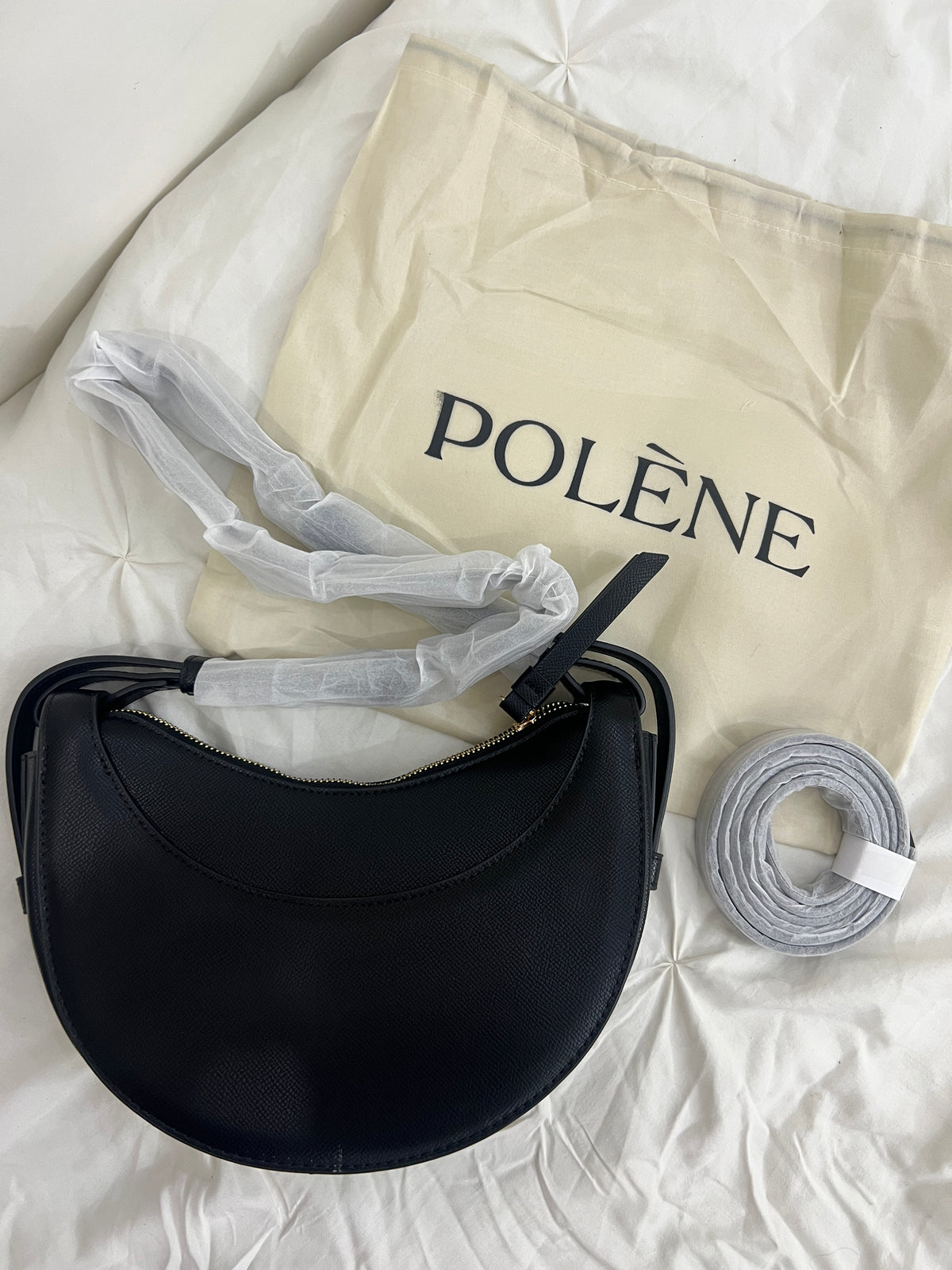 Polène Inspired Crossbody in Black (Premium Quality)