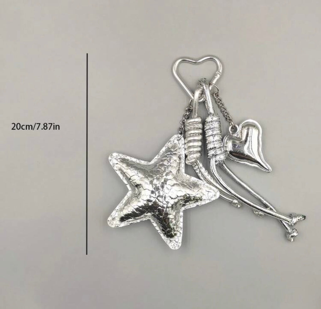 TRENDY SILVER STAR CHARM