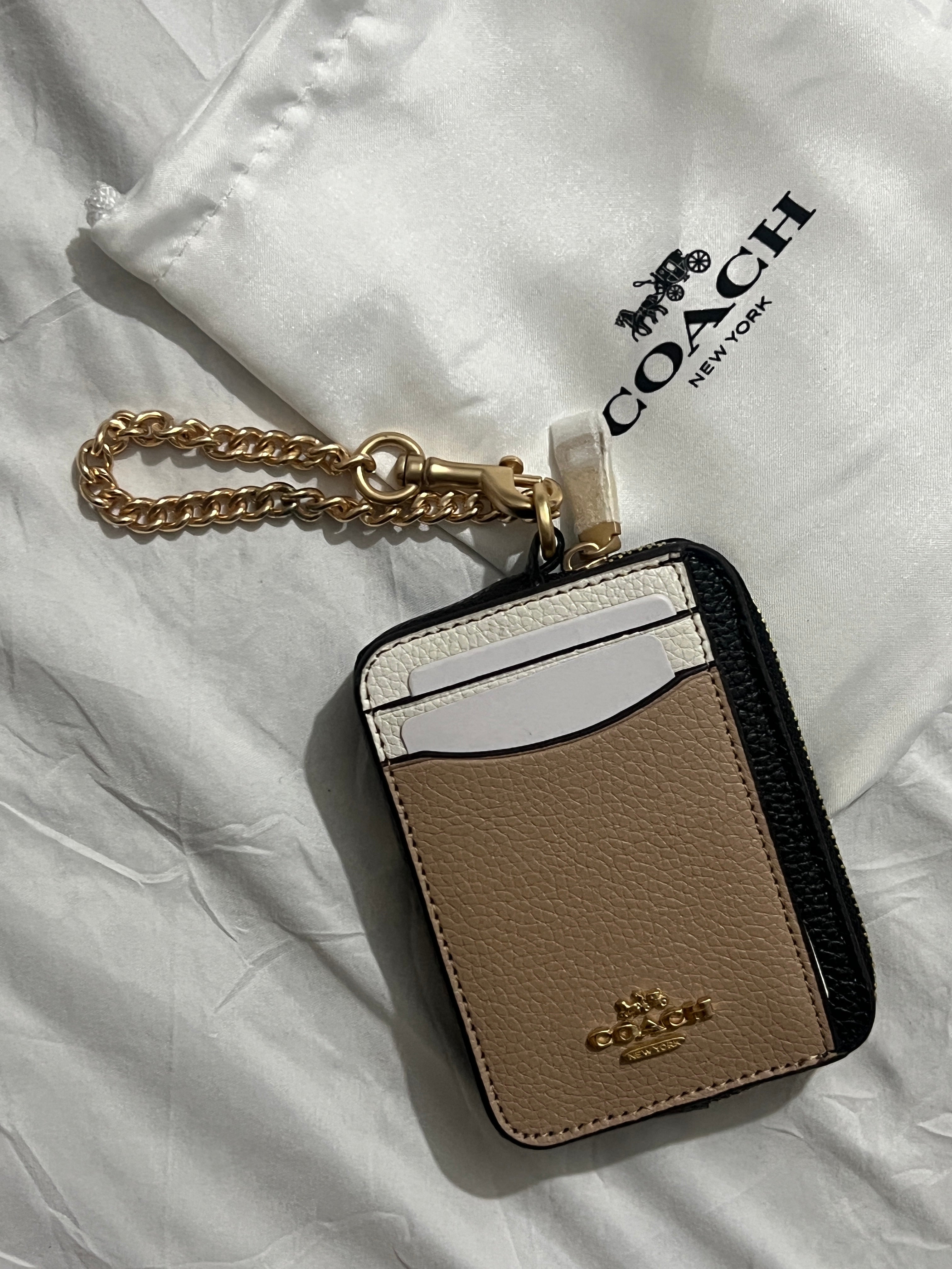 Coach Signature Canvas with Black Trim