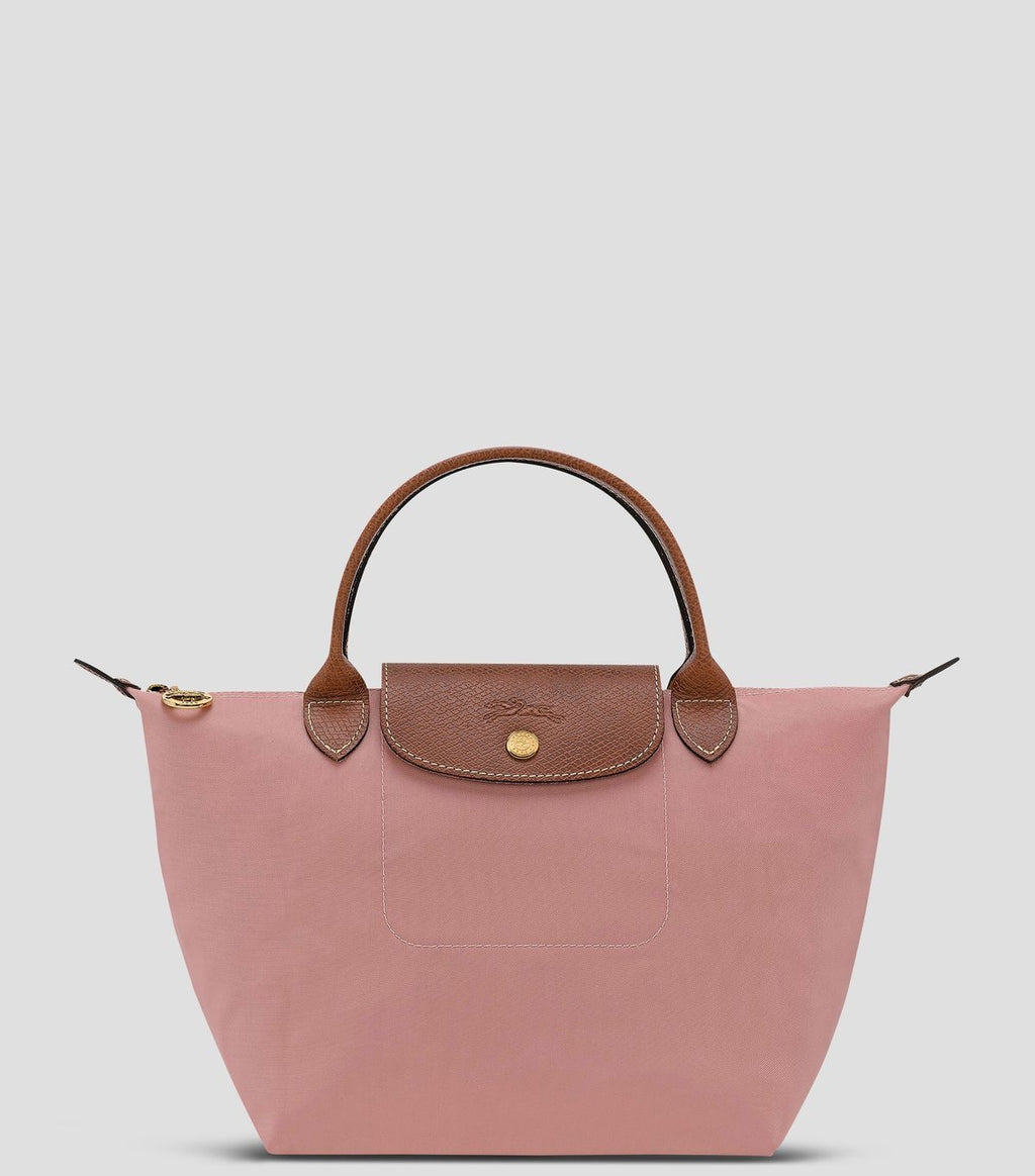 Longchamp Handbag Pink Tea - PAPER WHITE (WITH BRAND LOGO)