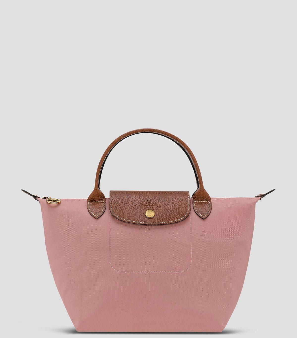 Longchamp Handbag Pink Tea - PAPER WHITE (WITH BRAND LOGO)
