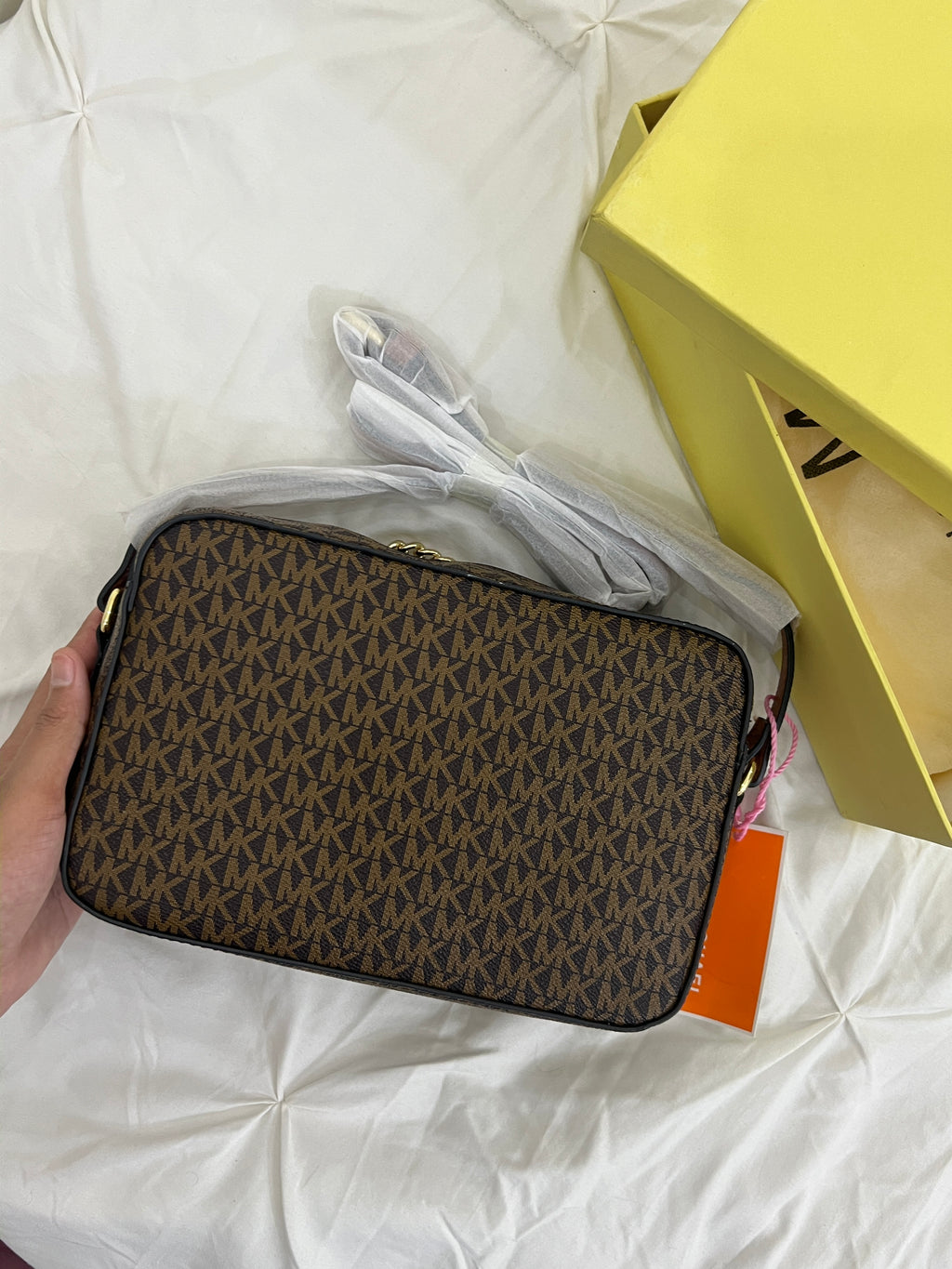 MK Inspired Crossbody Bag (With Long Strap, Dust Bag & Box)