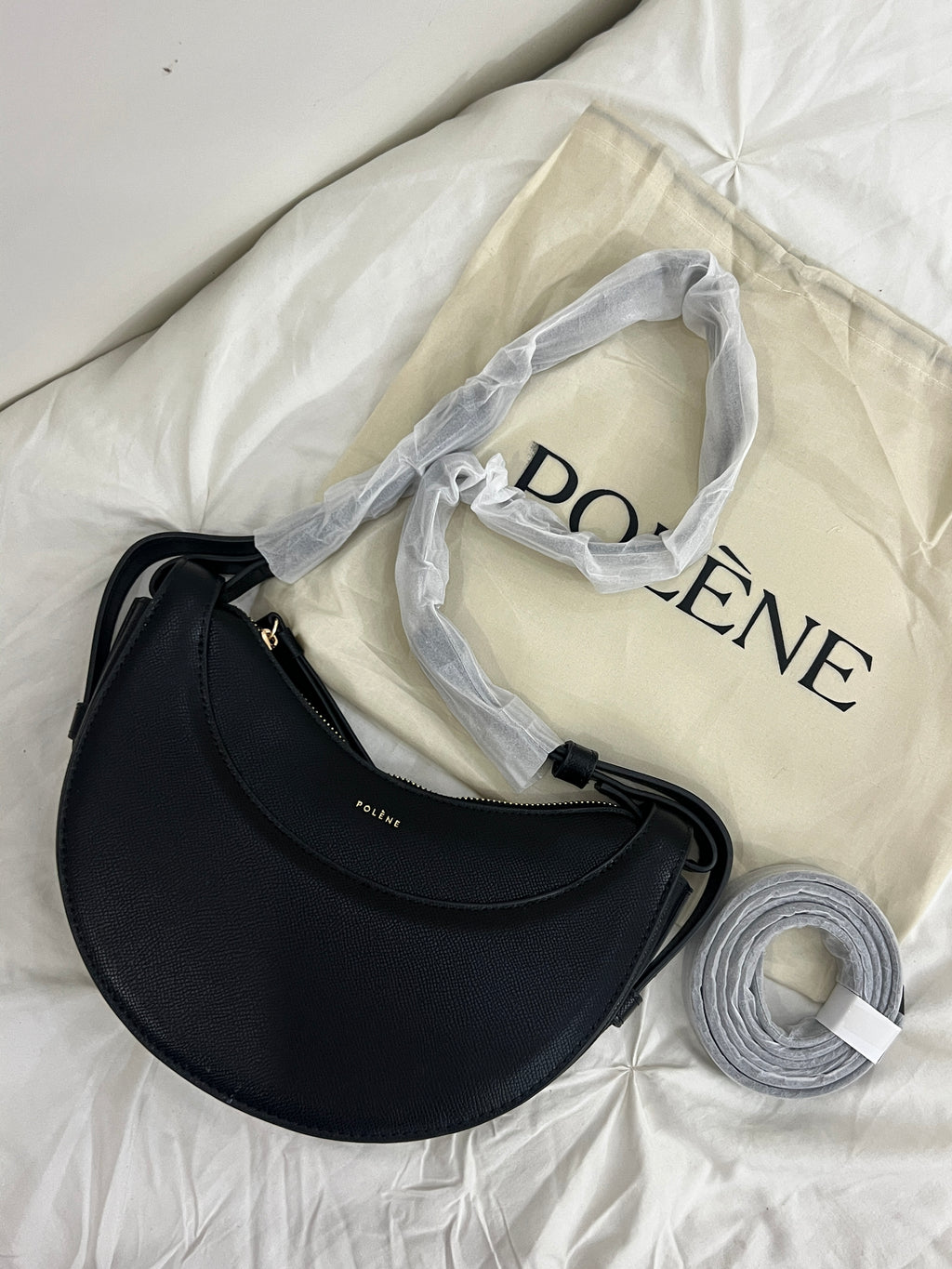 Polène Inspired Crossbody in Black (Premium Quality)