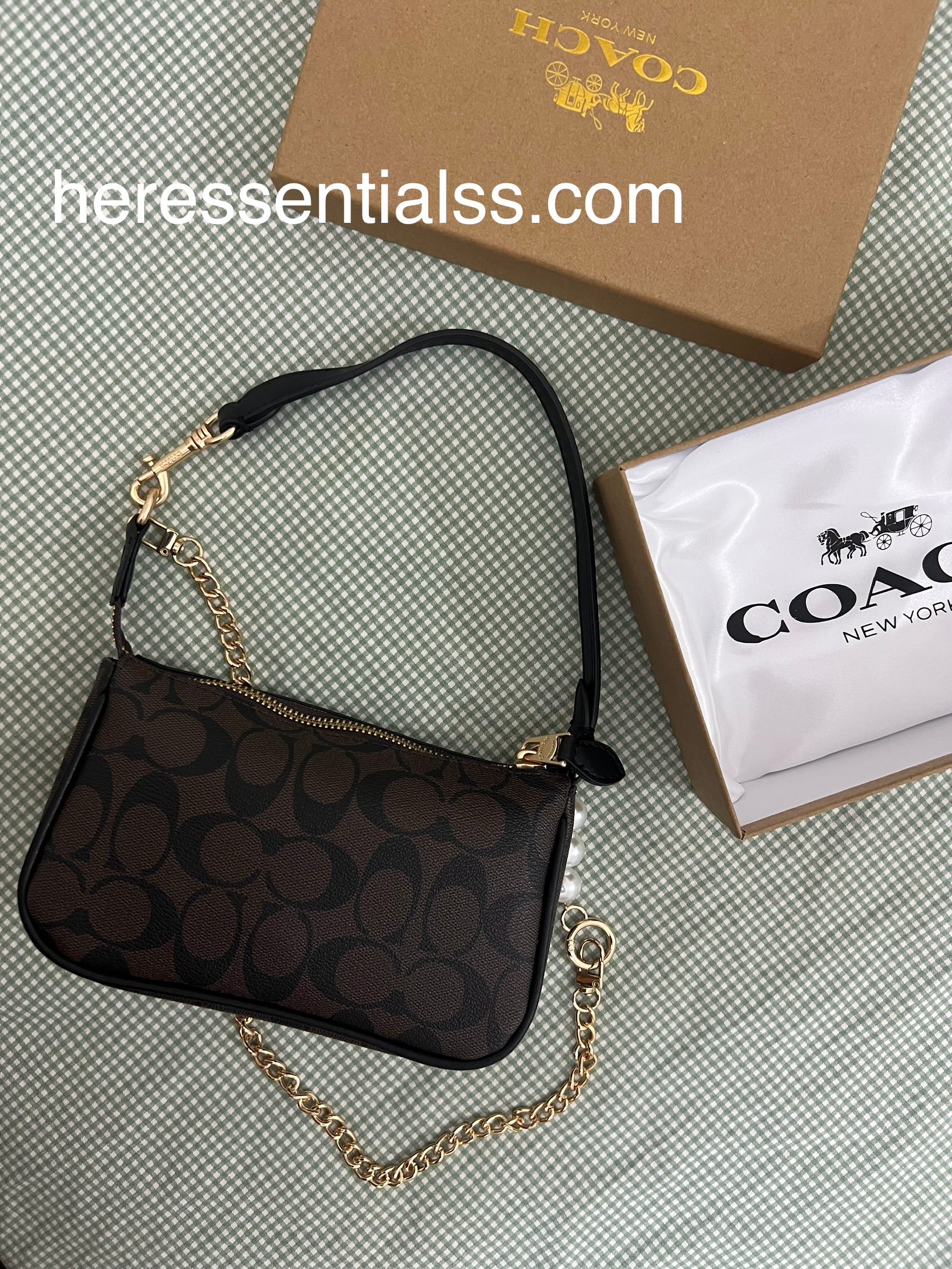 Coach Nolita 19 In Signature Canvas