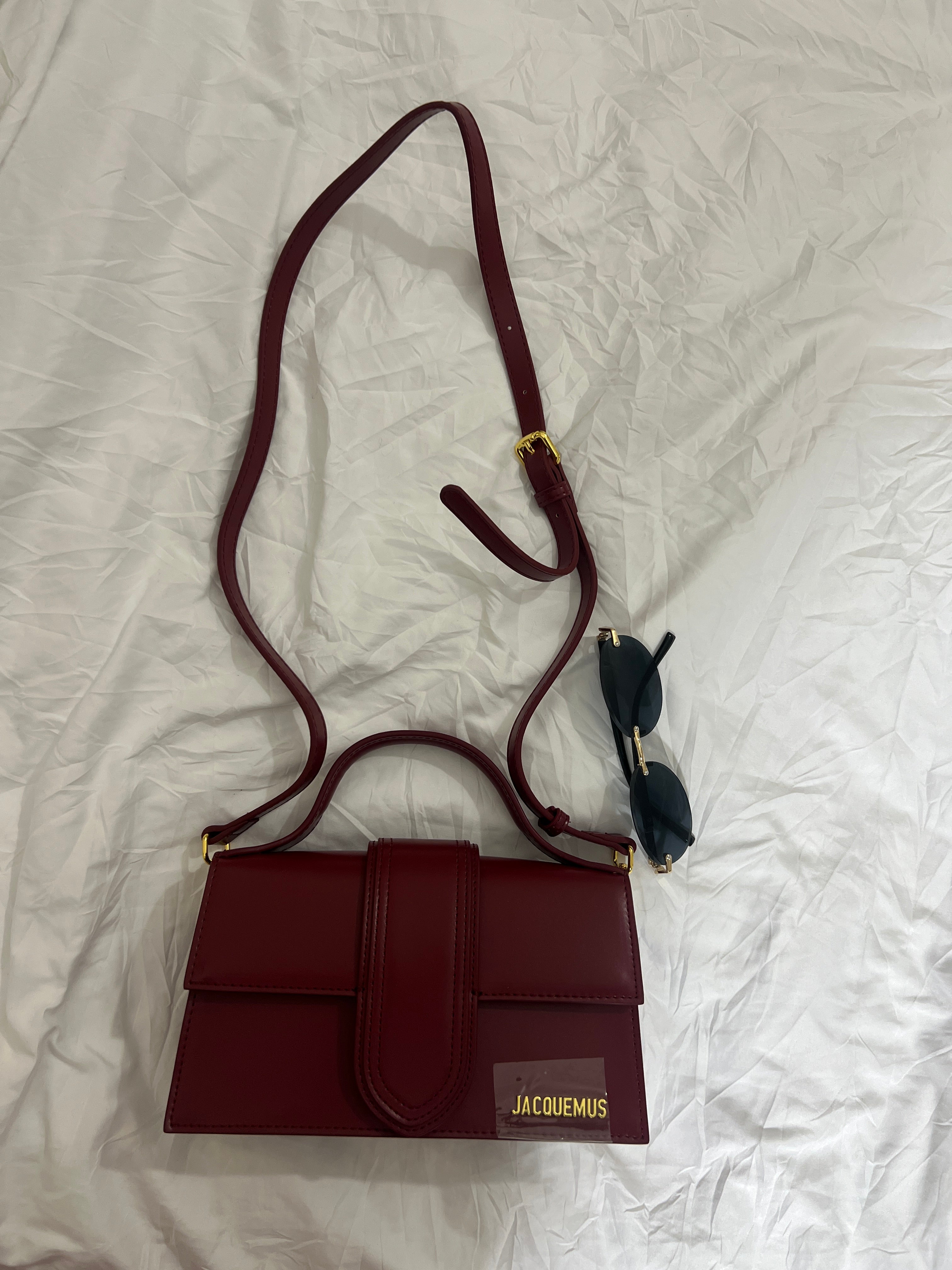 JACQUEMUS BURGUNDY