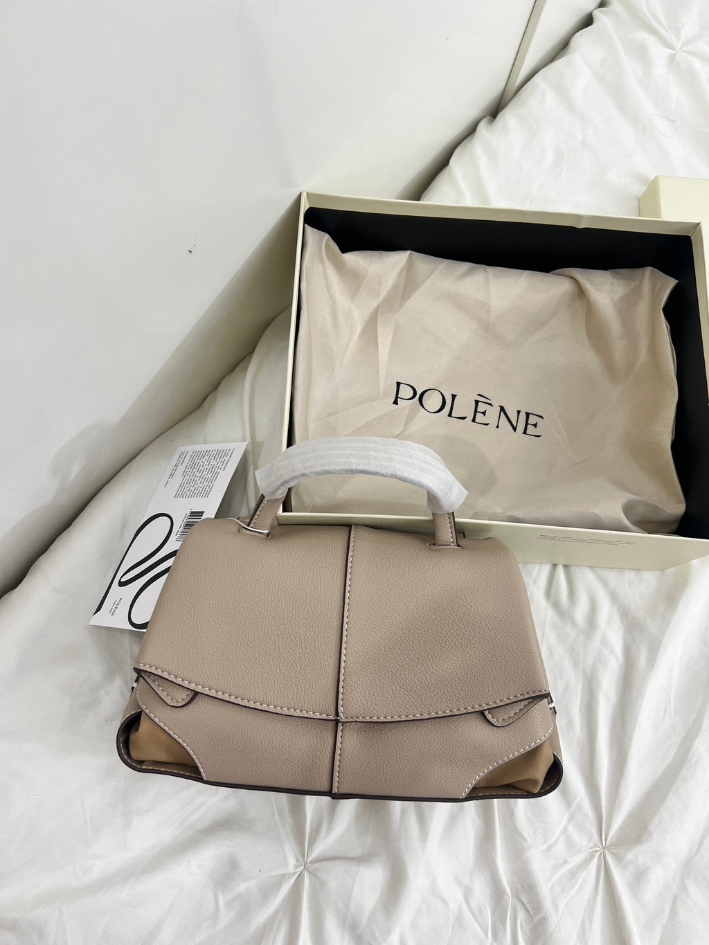 Polène Inspired in Taupe (Premium Quality with strap and box)