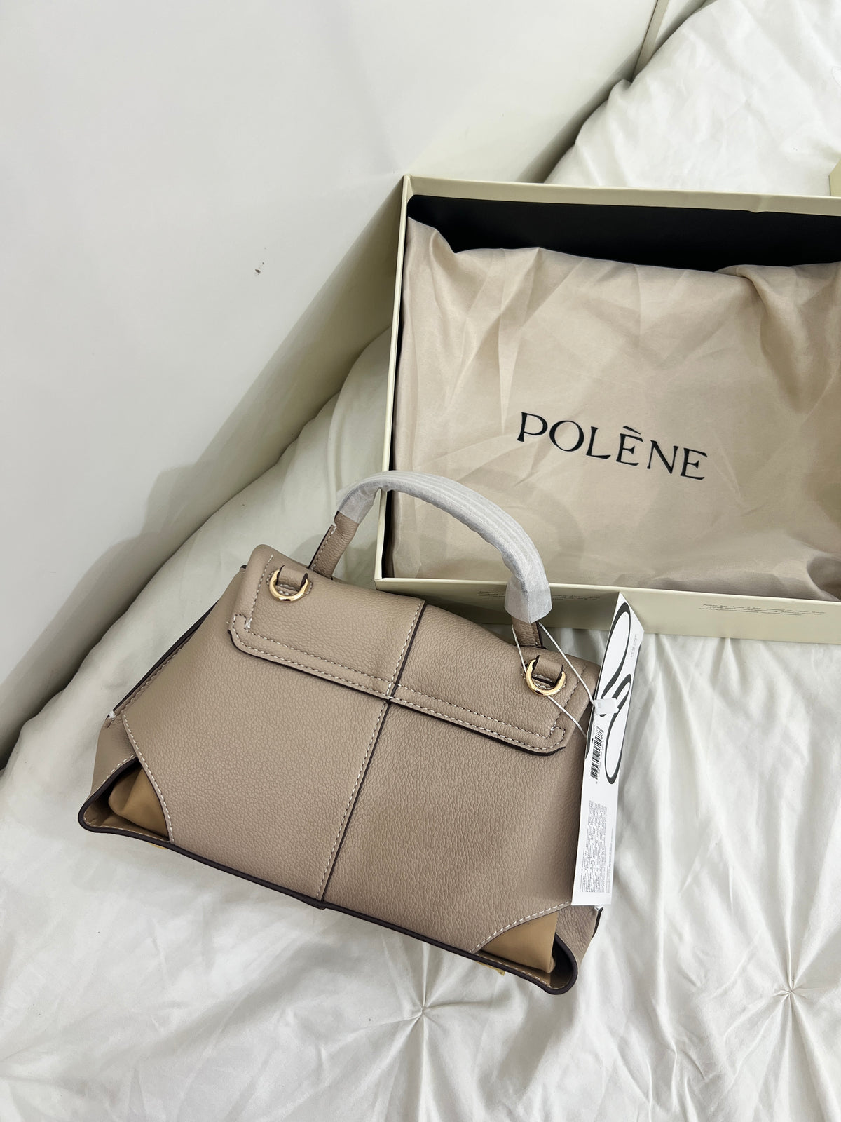 Polène Inspired in Taupe (Premium Quality with strap and box)
