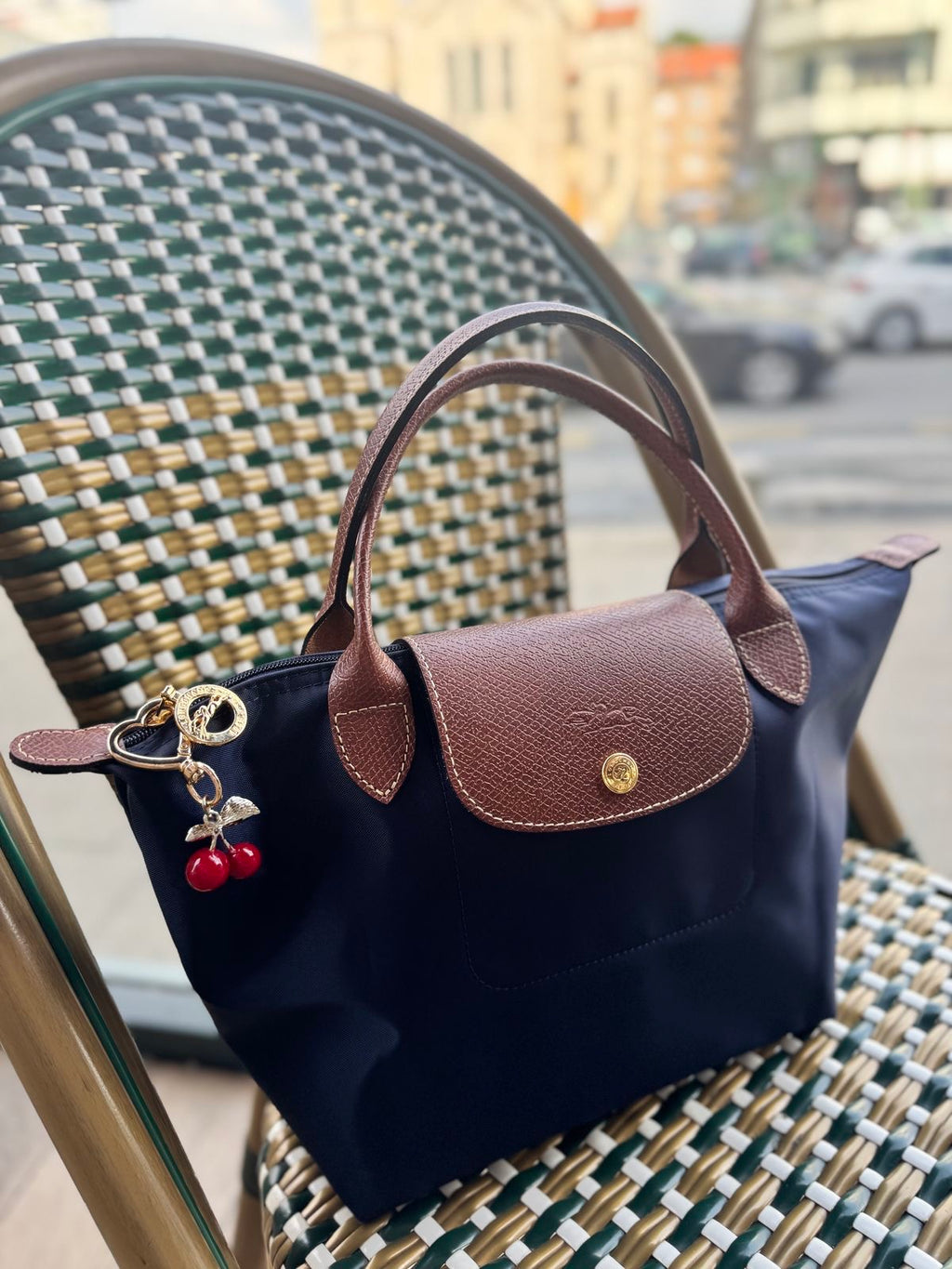 Longchamp Handbag Small - Blue (WITH BRAND LOGO)