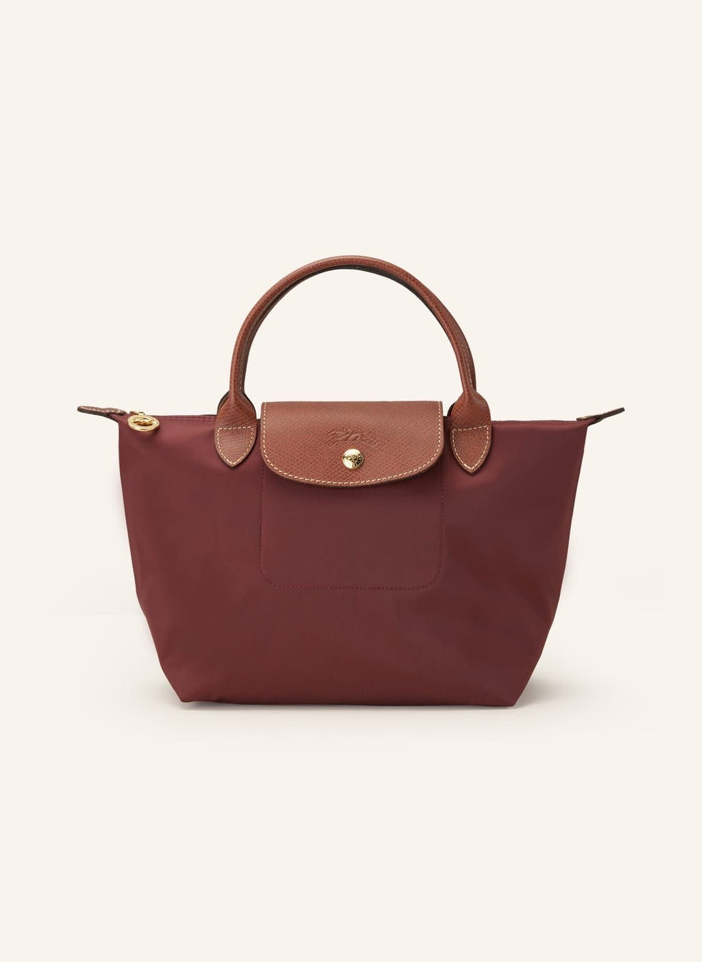 Longchamp Handbag Small - Wine Red (WITH BRAND LOGO)