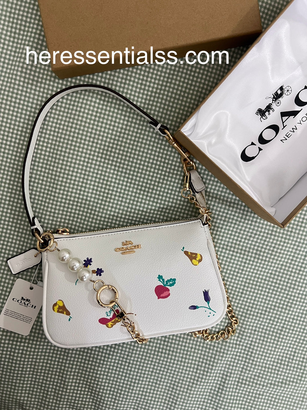 Coach Nolita 19 In White