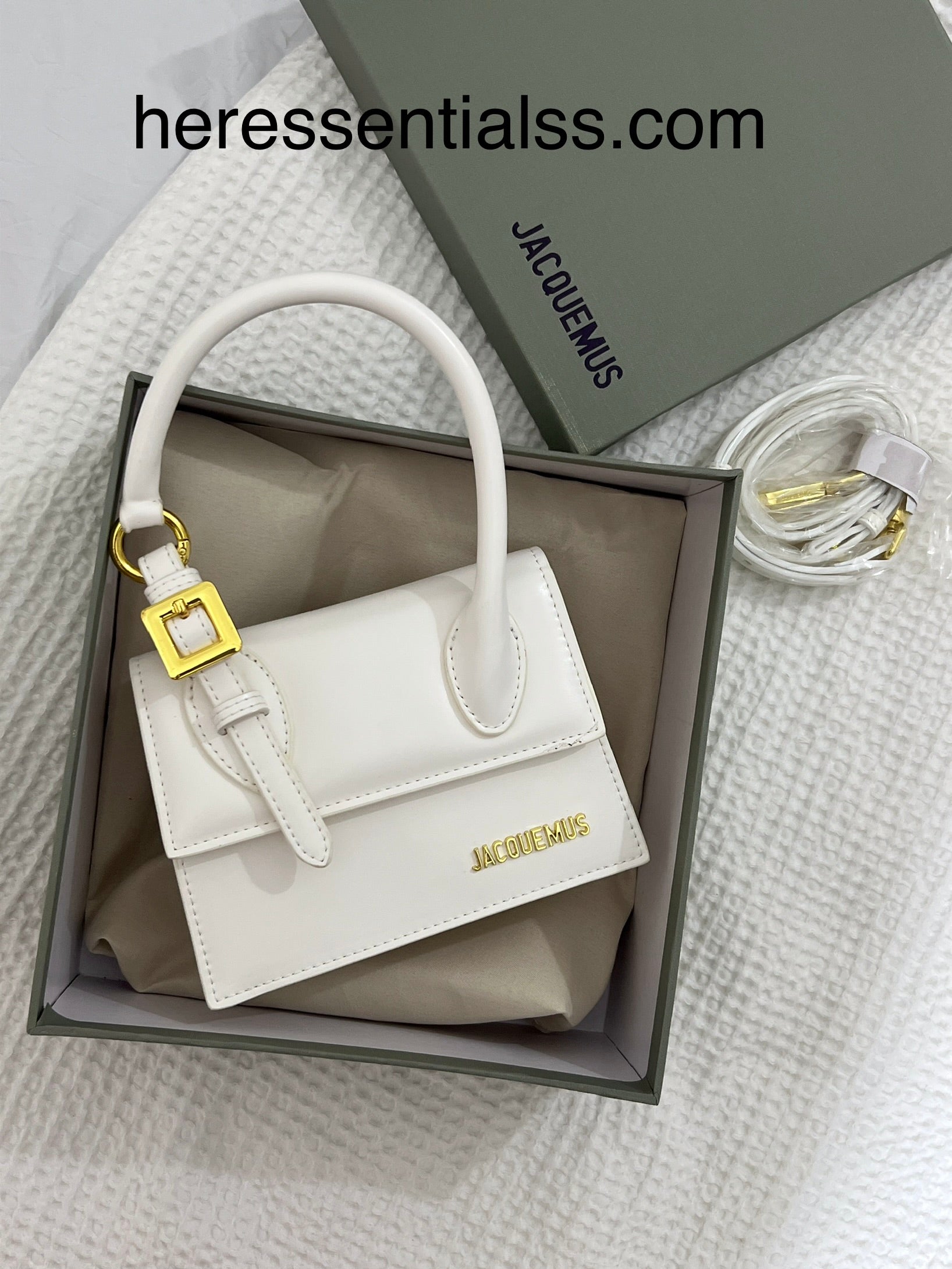 JACQUEMUS WHITE (SMALL)