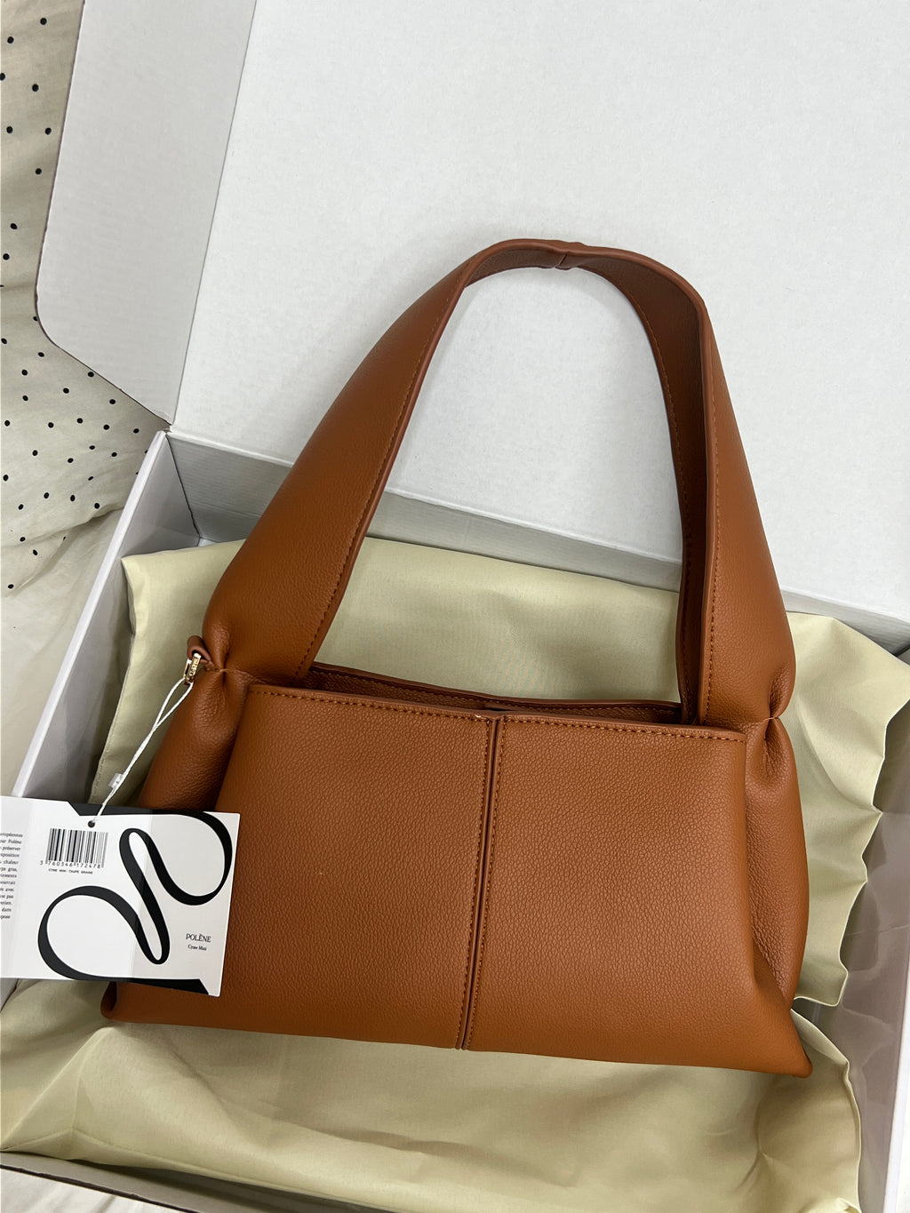 Polène Cyme Mini Shoulder Bag – Tan