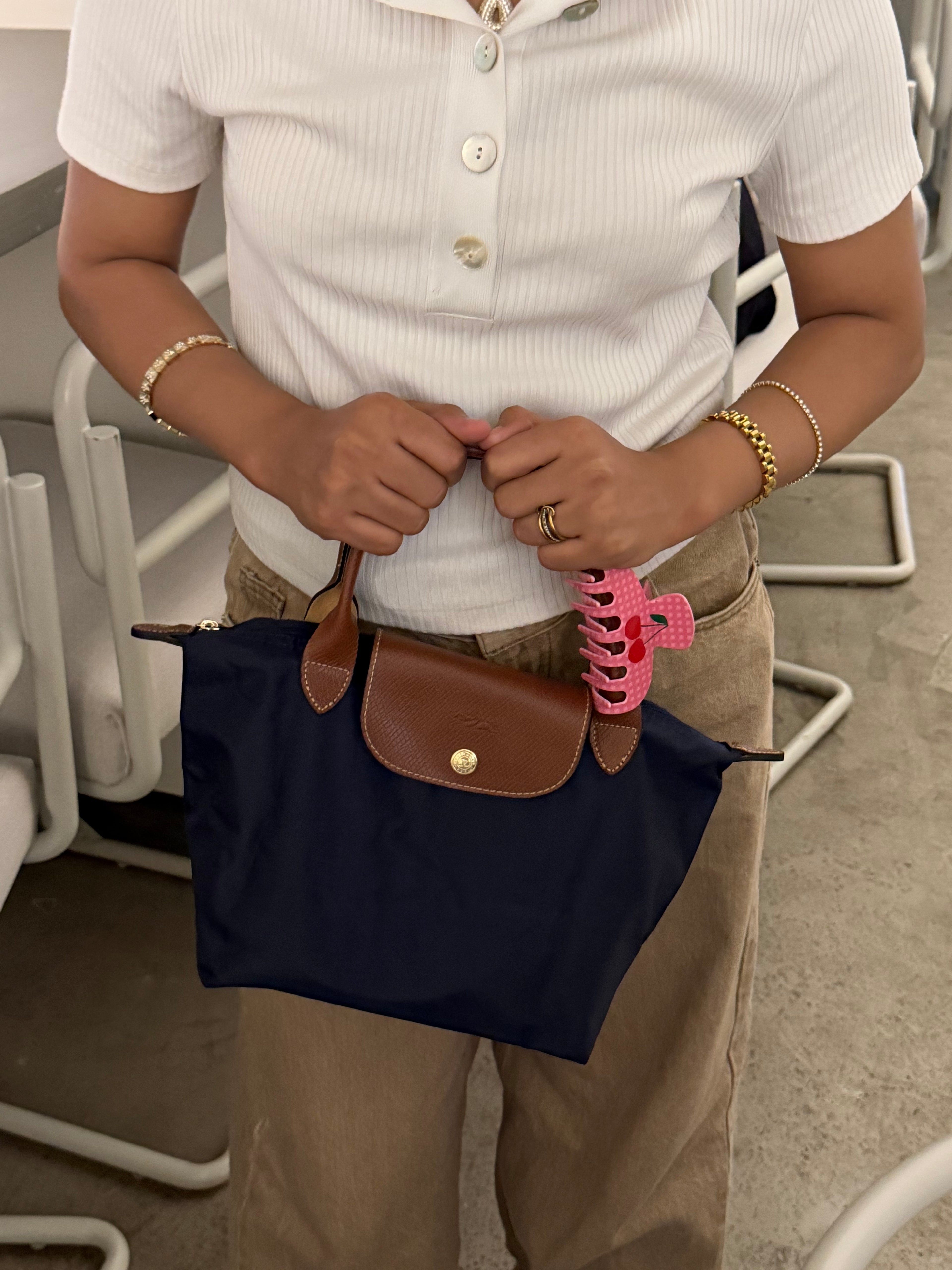 Longchamp Handbag Small - Blue (WITH BRAND LOGO)