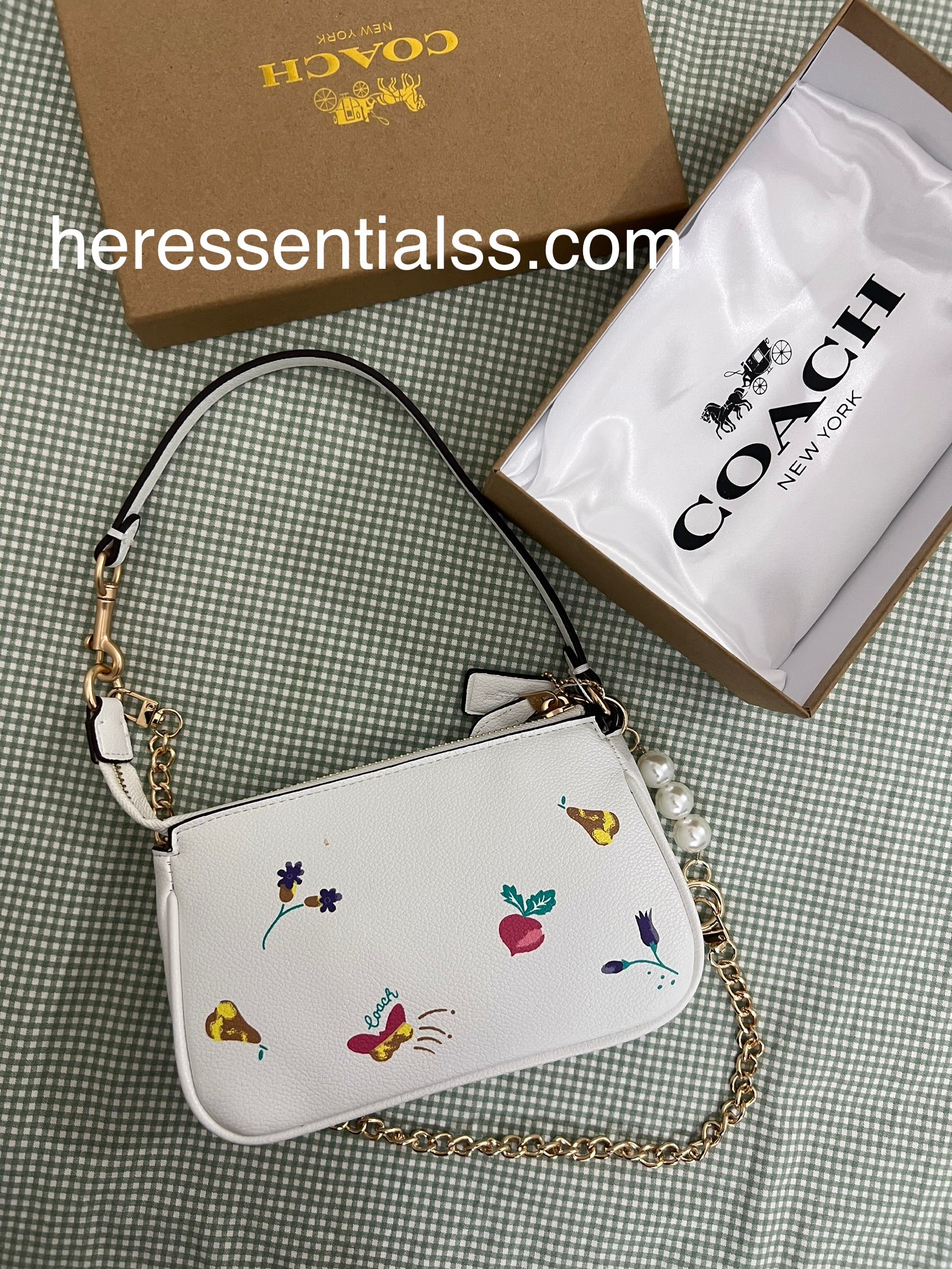 Coach Nolita 19 In White