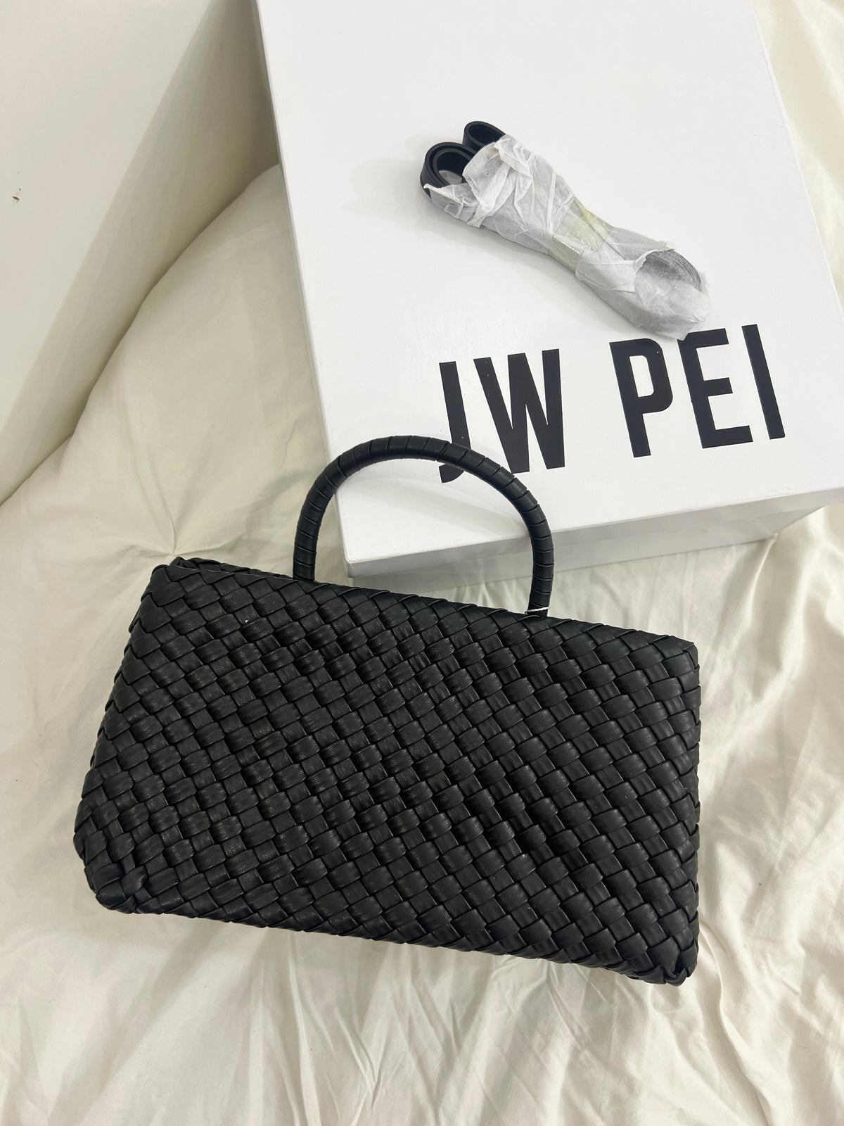 JWPEI INSPIRED in Black (with box and strap)