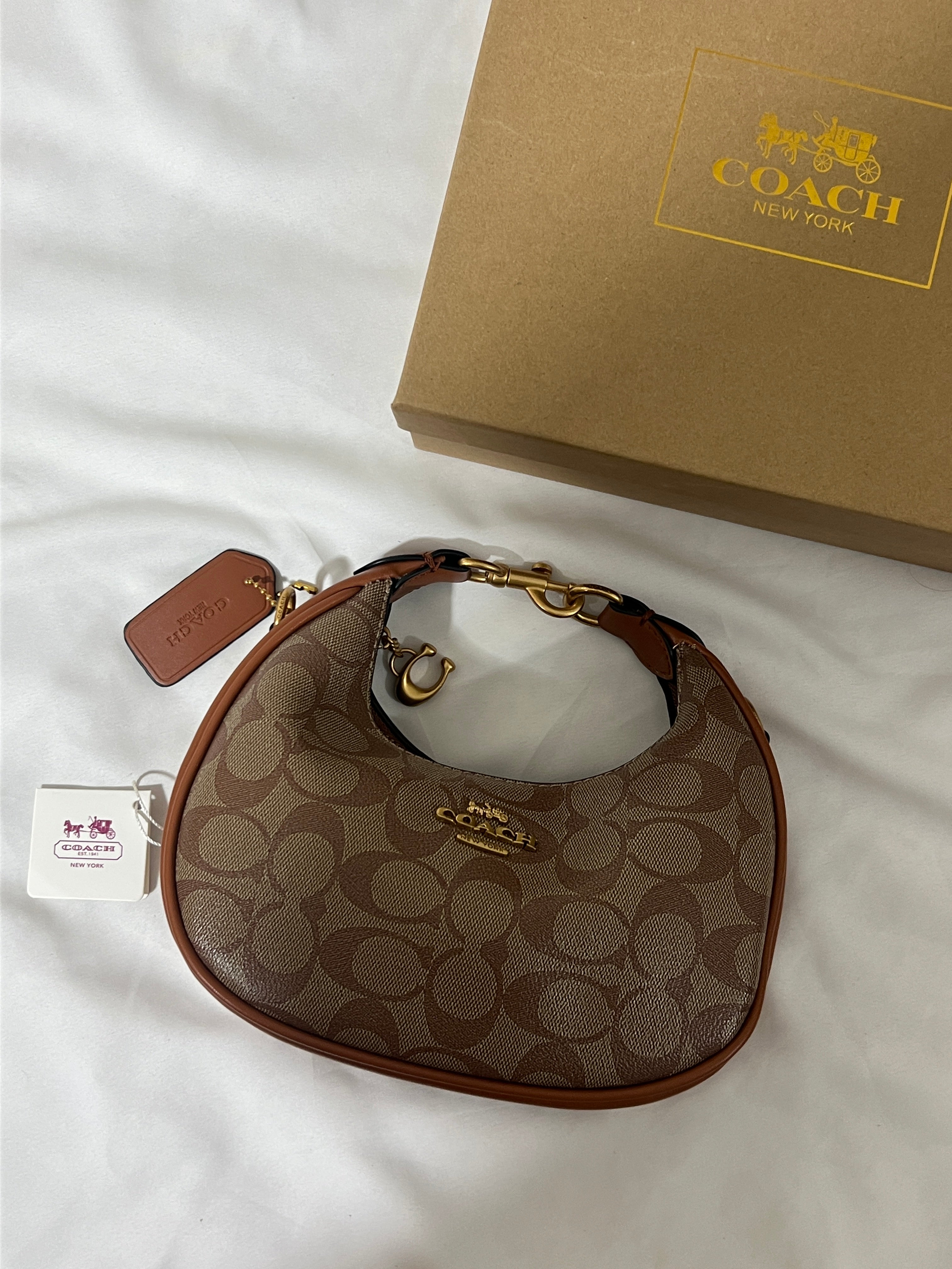COACH JONIE BAG BROWN