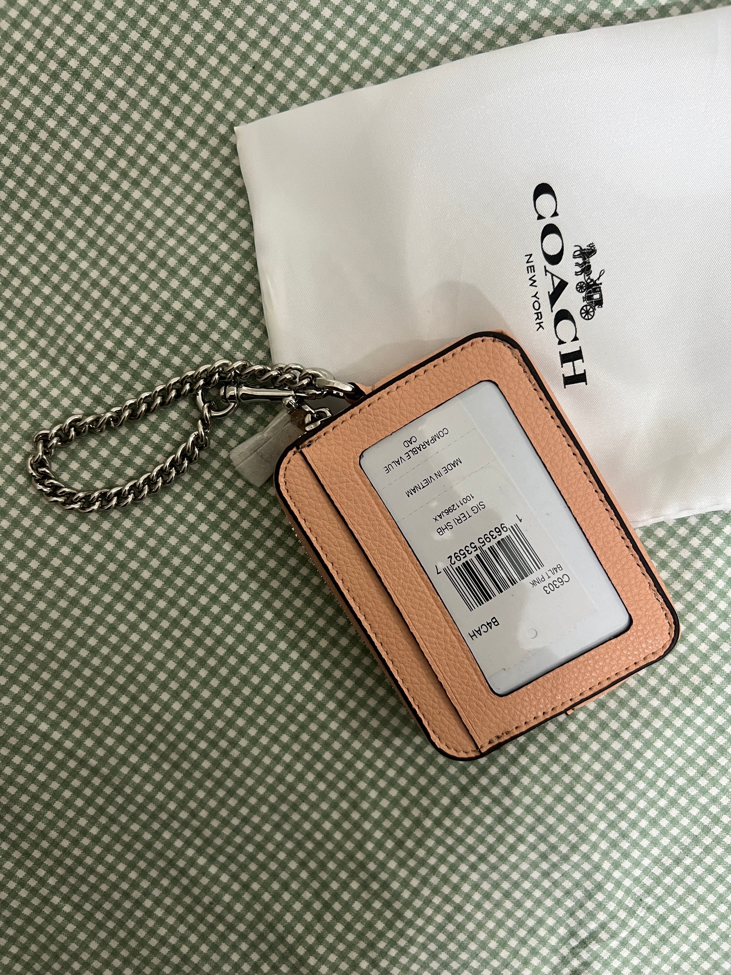 Coach Zip Card Case