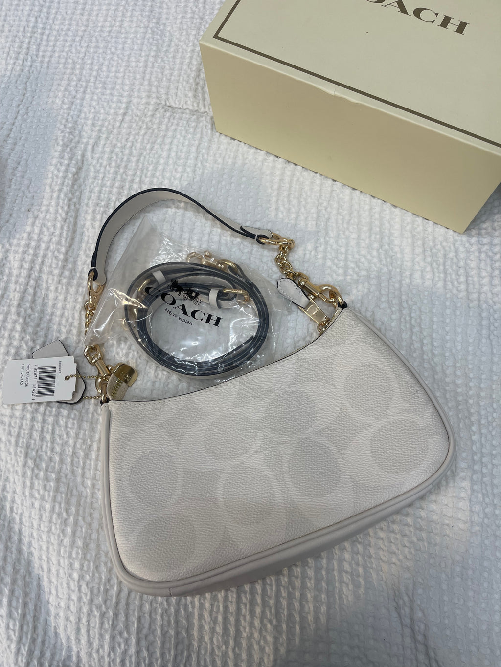 Coach Teri Shoulder Bag (with Box and long strap)