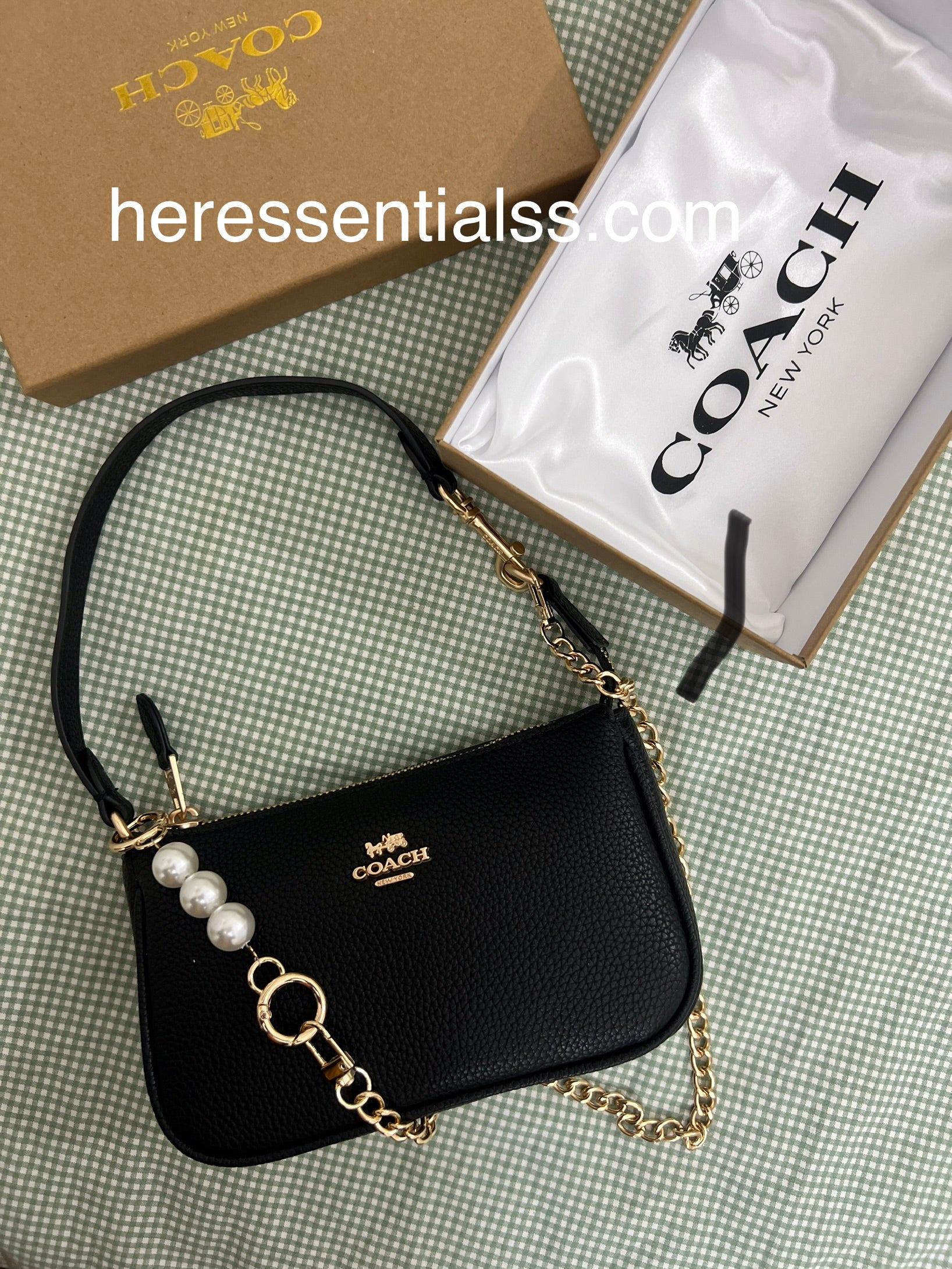 Coach Nolita 19 in Black