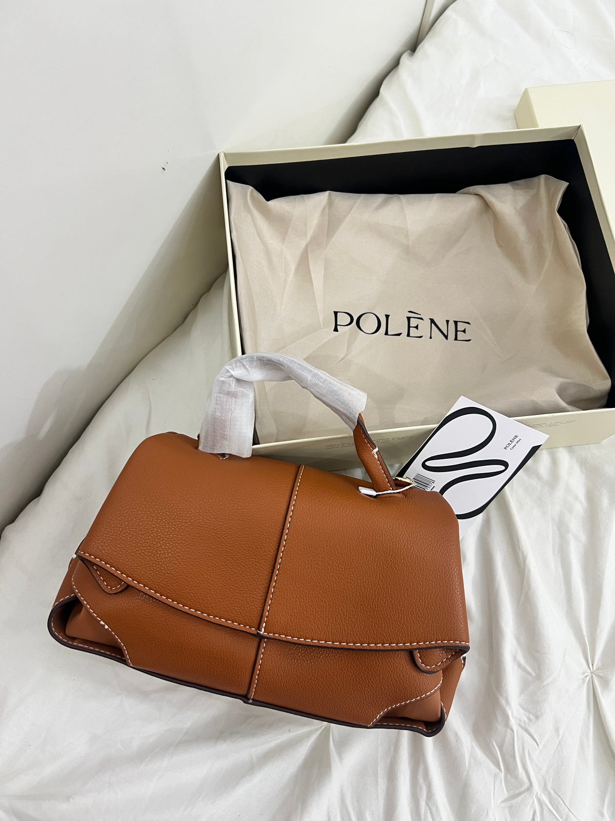 Polène Inspired in Brown (Premium Quality with strap and box)