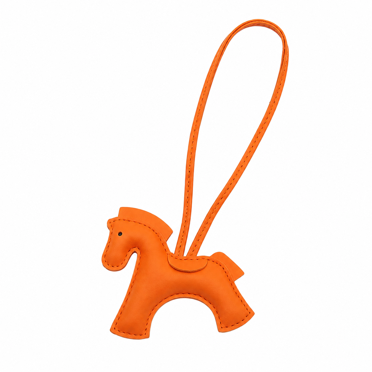 HORSE LEATHER BAG CHARM