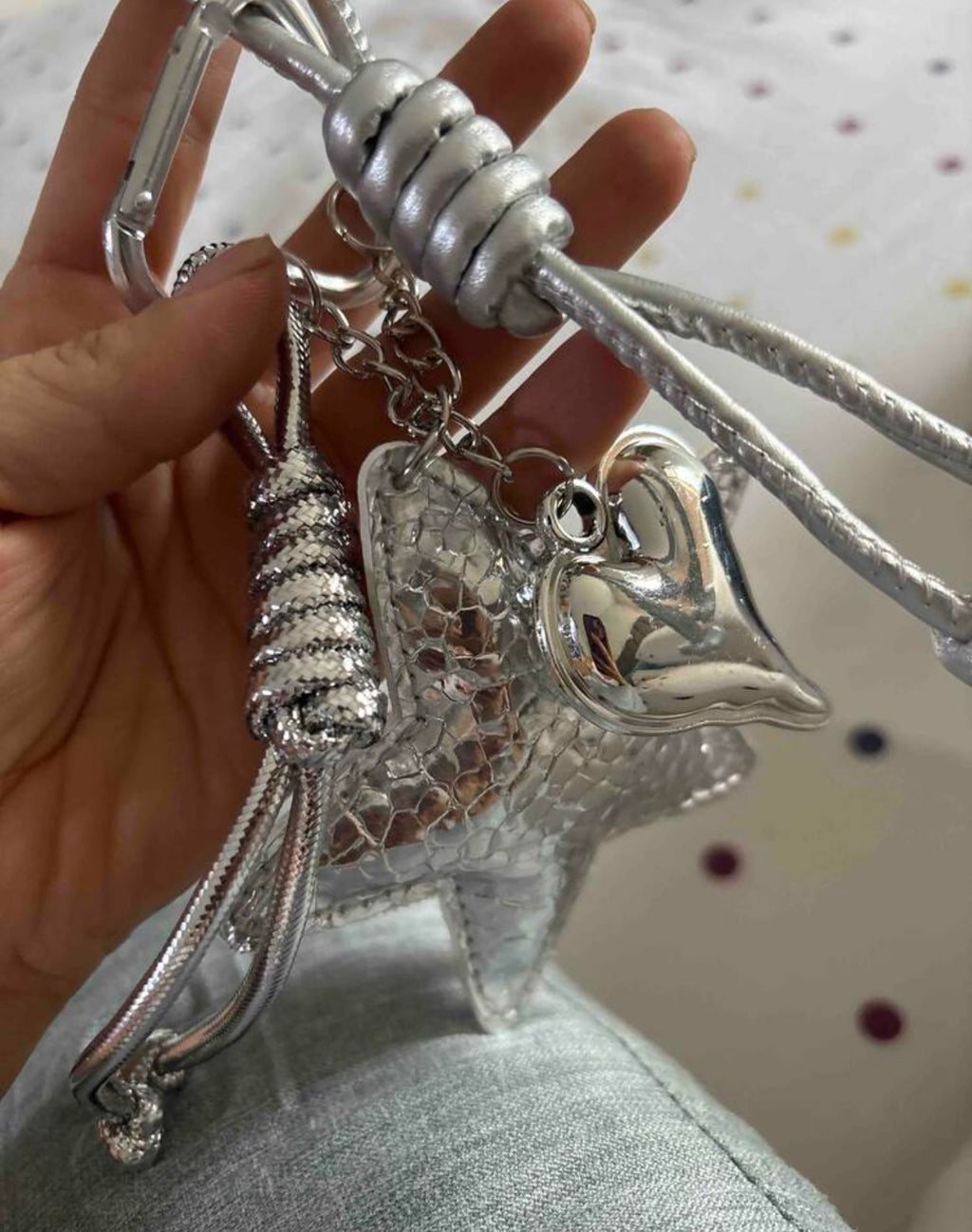 TRENDY SILVER STAR CHARM