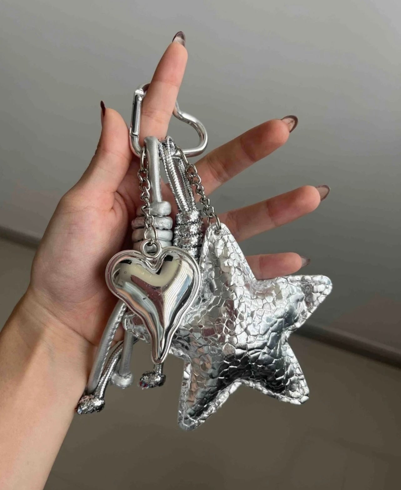 TRENDY SILVER STAR CHARM