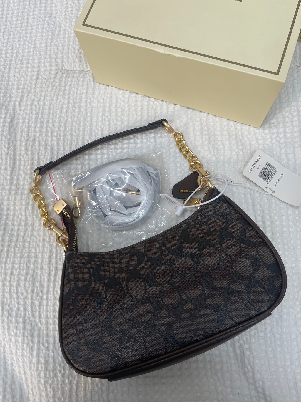 Coach Teri Shoulder Bag (with Box and long strap)