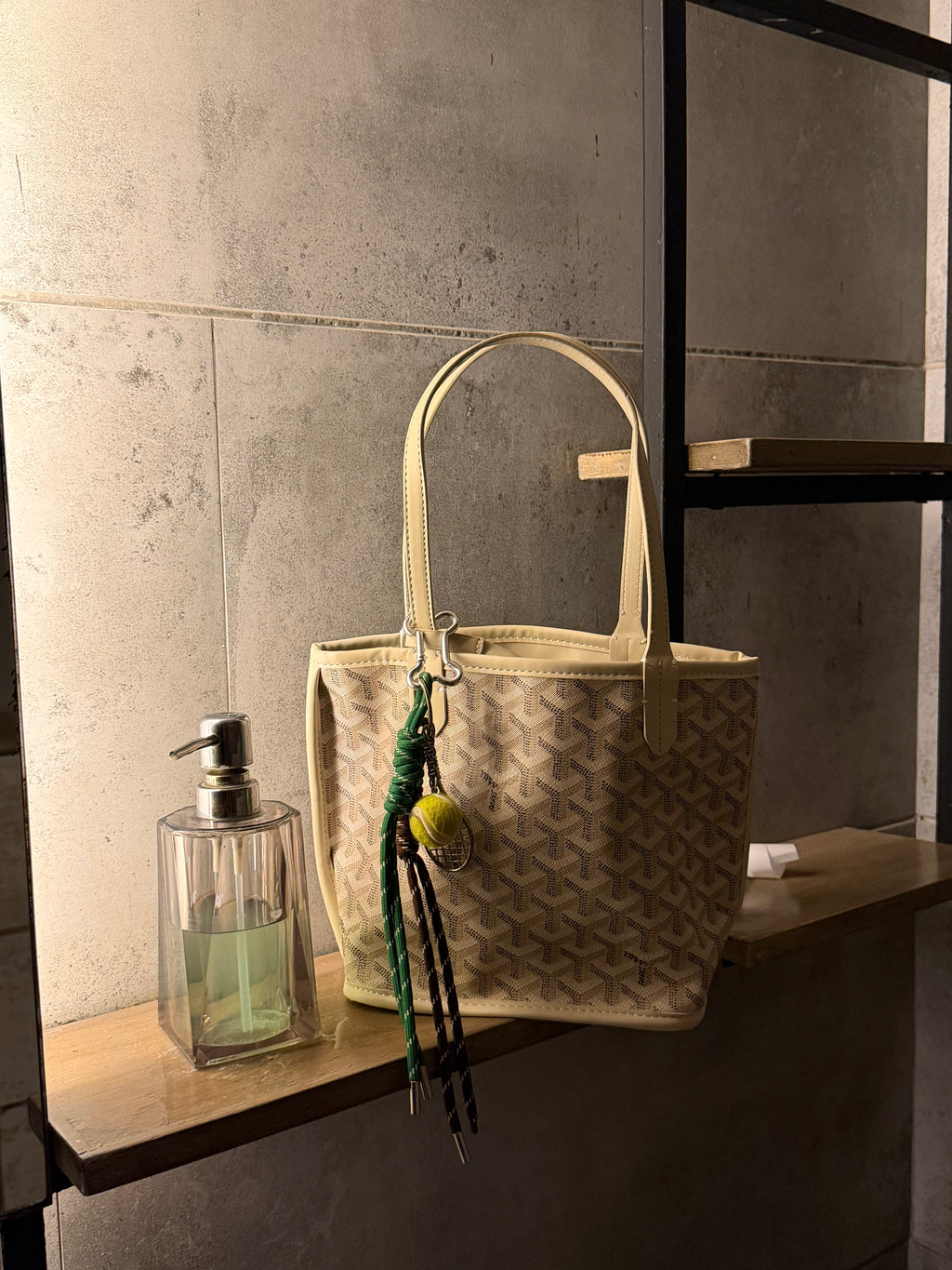 Goyard Tote Bag - Cream (Medium with Pouch)