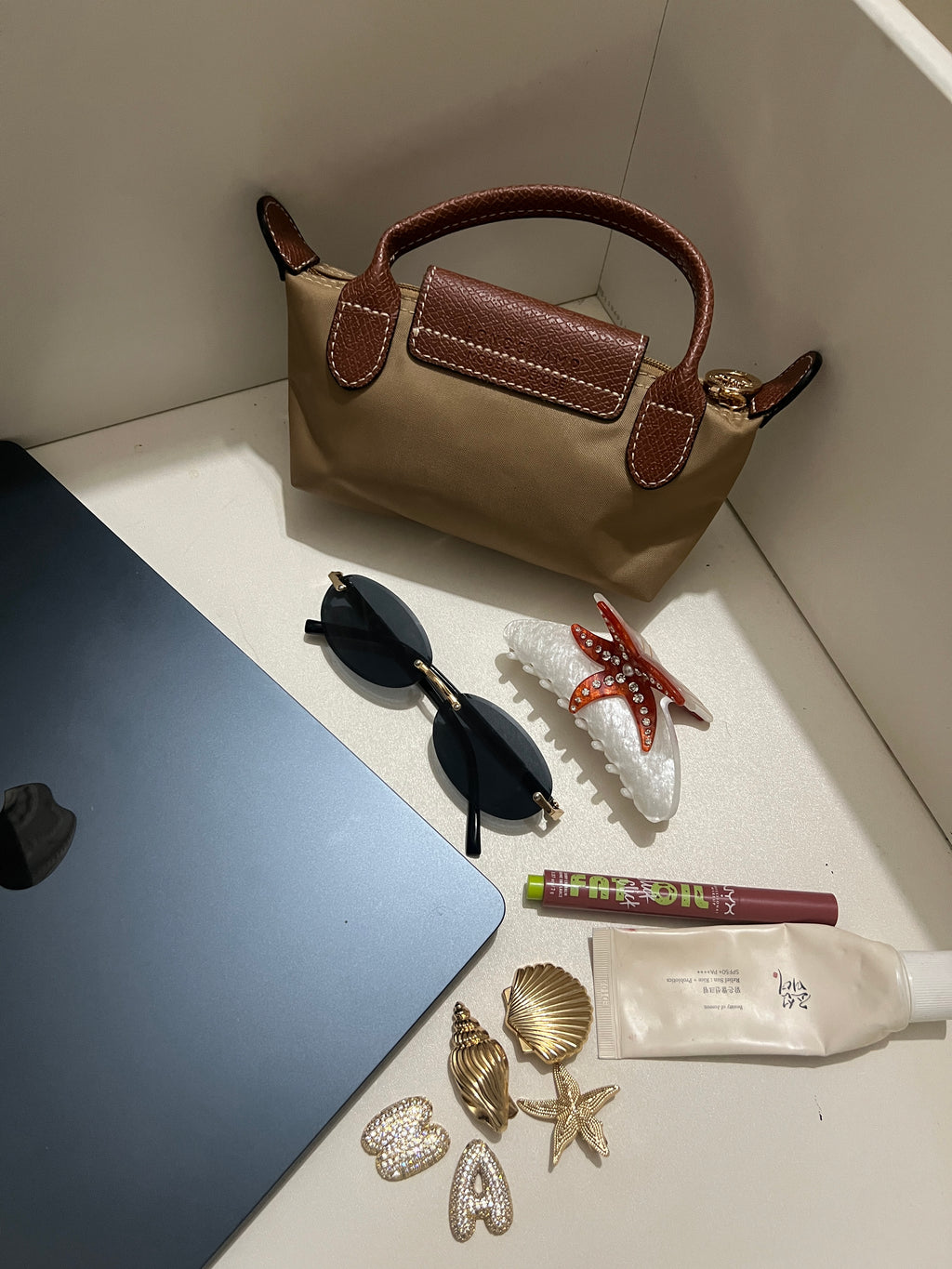 Longchamp Crossbody Bag with Strap (WITH BRAND LOGO)