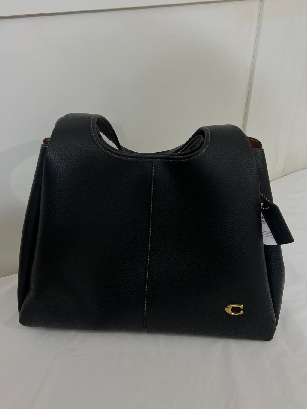 Coach Lana Shoulder Bag In Signature Black