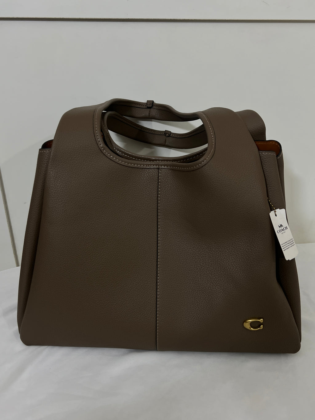 Coach Lana Shoulder Bag In Signature Rust