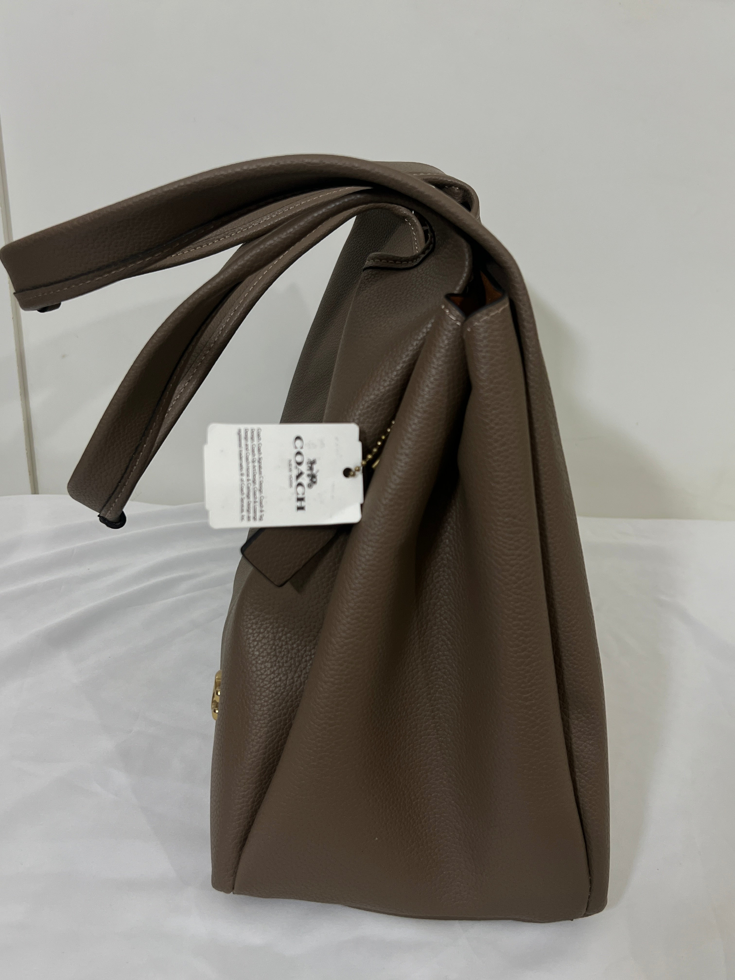 Coach Lana Shoulder Bag In Signature Rust