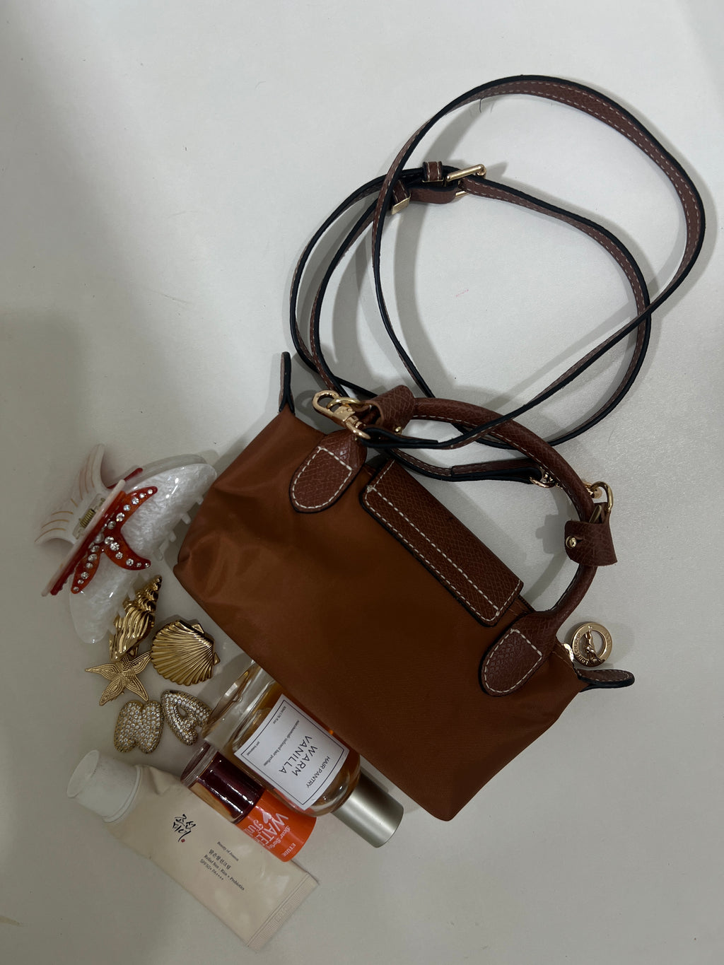 Longchamp Crossbody Bag with Strap (WITH BRAND LOGO)
