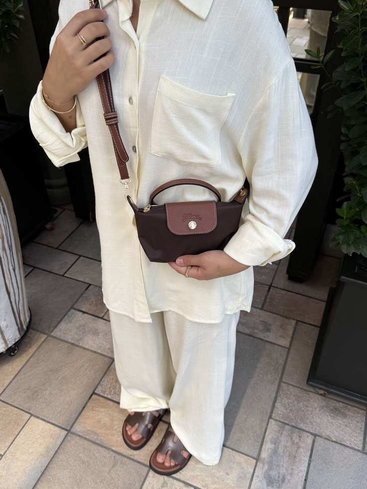 Longchamp Crossbody Bag with Strap (WITH BRAND LOGO)