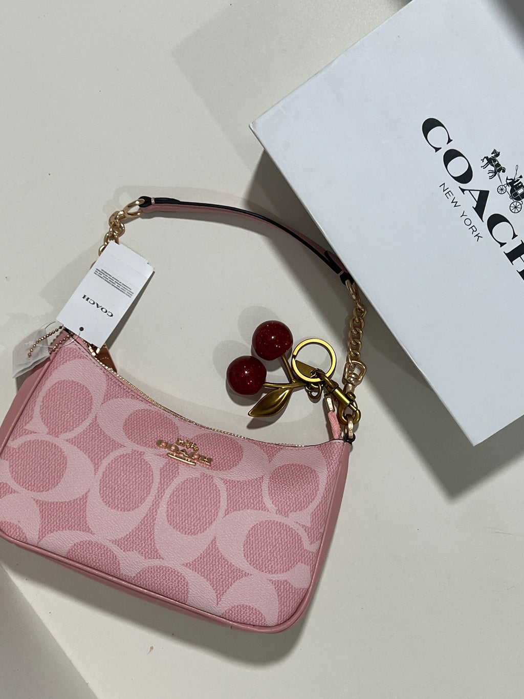 Coach 🍒 charm