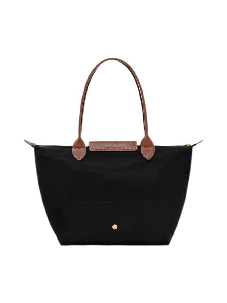 Longchamp Tote LARGE - Black (WITH BRAND LOGO)